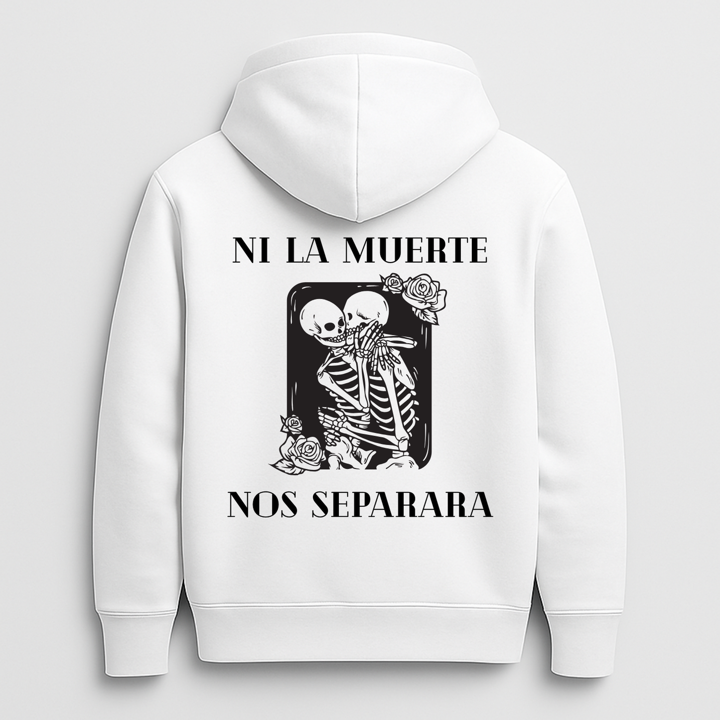 NI LA MUERTE NOS SEPARARA! - PUFF HOODIE - WHITE