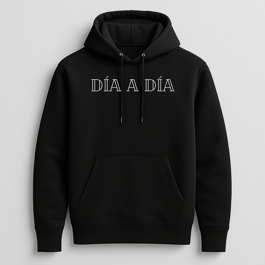 QUE DIOS TE BENDGA! - PUFF HOODIE -BLACK