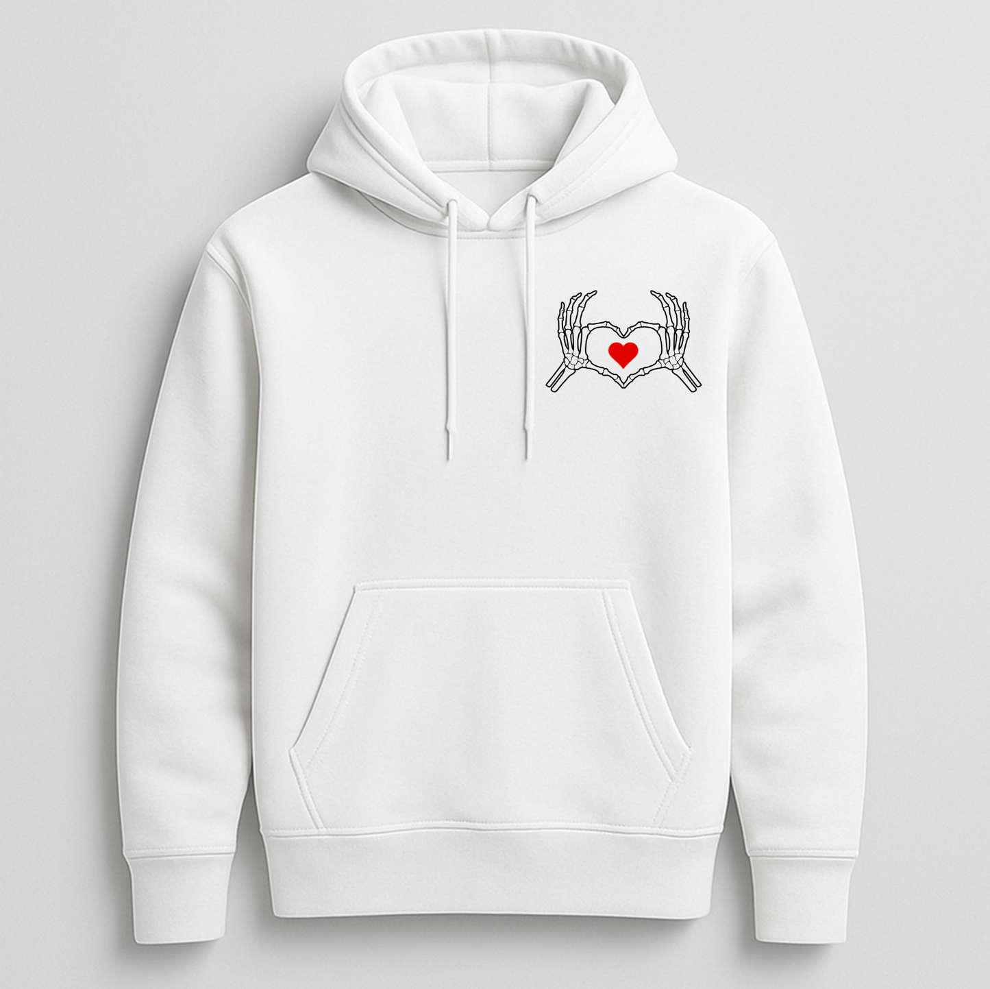 NI LA MUERTE NOS SEPARARA! - PUFF HOODIE - WHITE