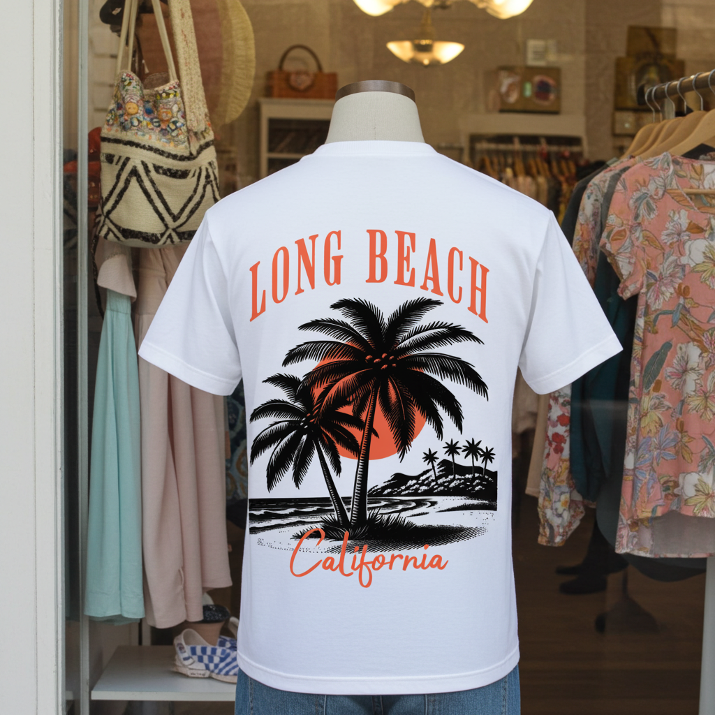Long Beach California Tee