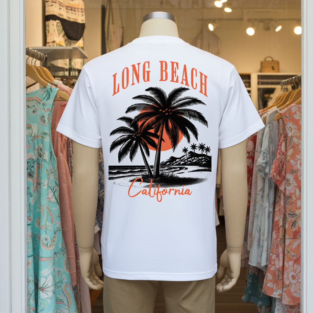 Long Beach California Tee